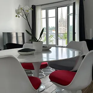 Design X - Hyper Centre - Parking Prive - Appartement Quimper